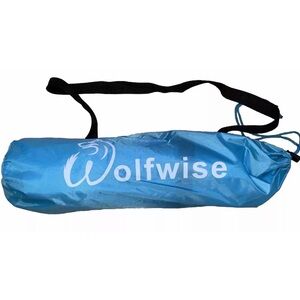 New Without Box Medium Wolfwise Aqua Blue Beach Tent.